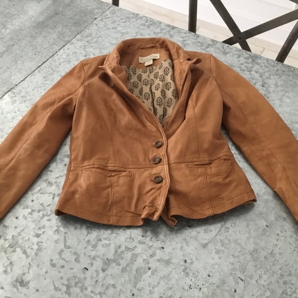 Lucky Brand Jackets & Blazers - Lucky Brand leather jacket